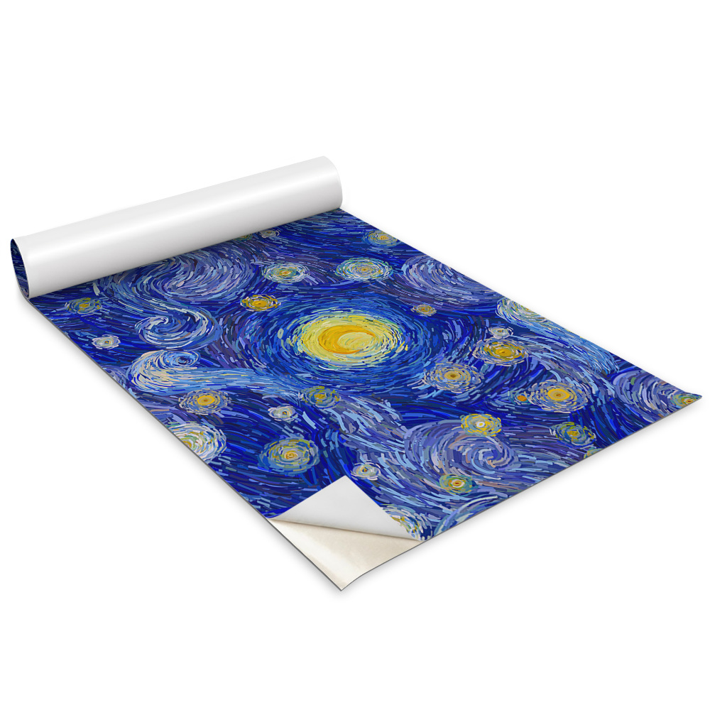 Bútormatrica Impresszionista minta Van Gogh stílusában