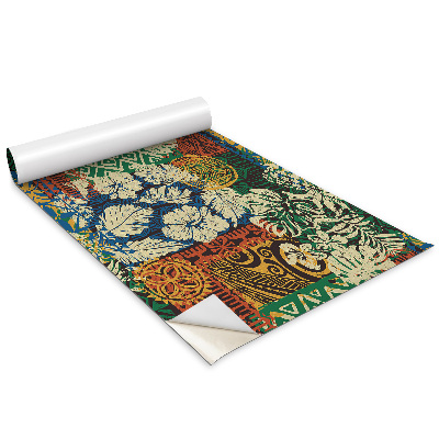 Bútorfólia Hawaii virágmintás