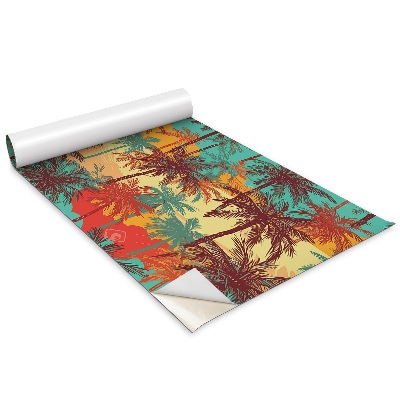 Öntapadós bútor matrica Pálmafa minta