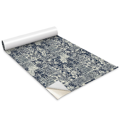 Öntapadós bútor matrica Képregény stílusú virágminta