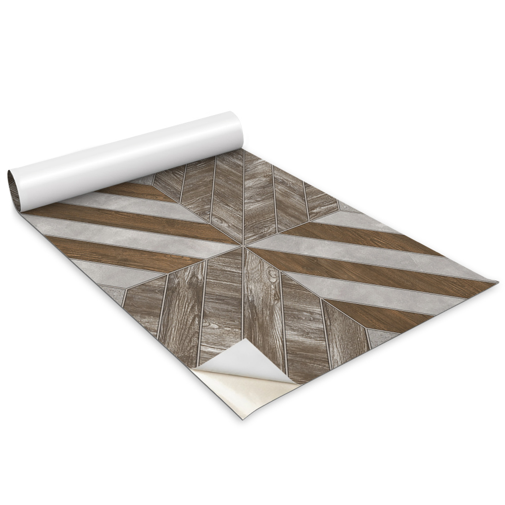 Öntapadós bútor matrica Fából készült sakktábla minta