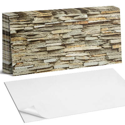 Dekorpanel falra Természetes kő minta