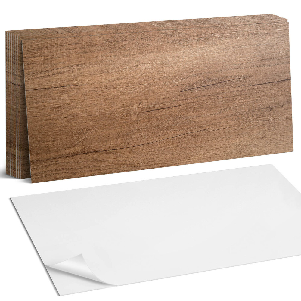 Öntapadó falburkolat Természetes fa textúra