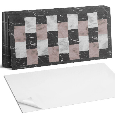 Pvc falburkolat Márvány csempe minta