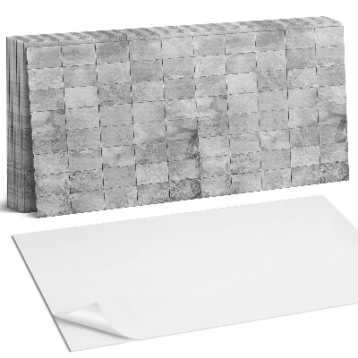 Öntapadó falburkolat Kő csempe minta