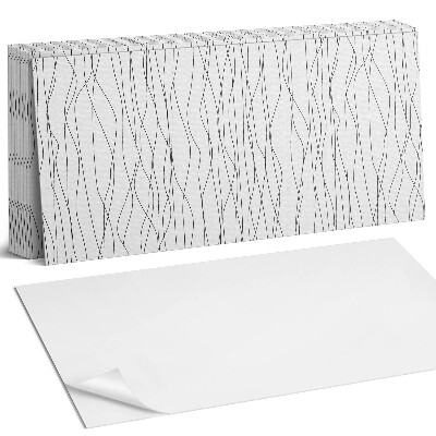 Pvc falburkolat Hullámos vonalak a háttérben