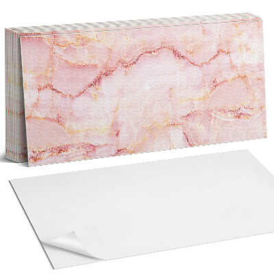 Dekorpanel falra Márványminta hullámokkal