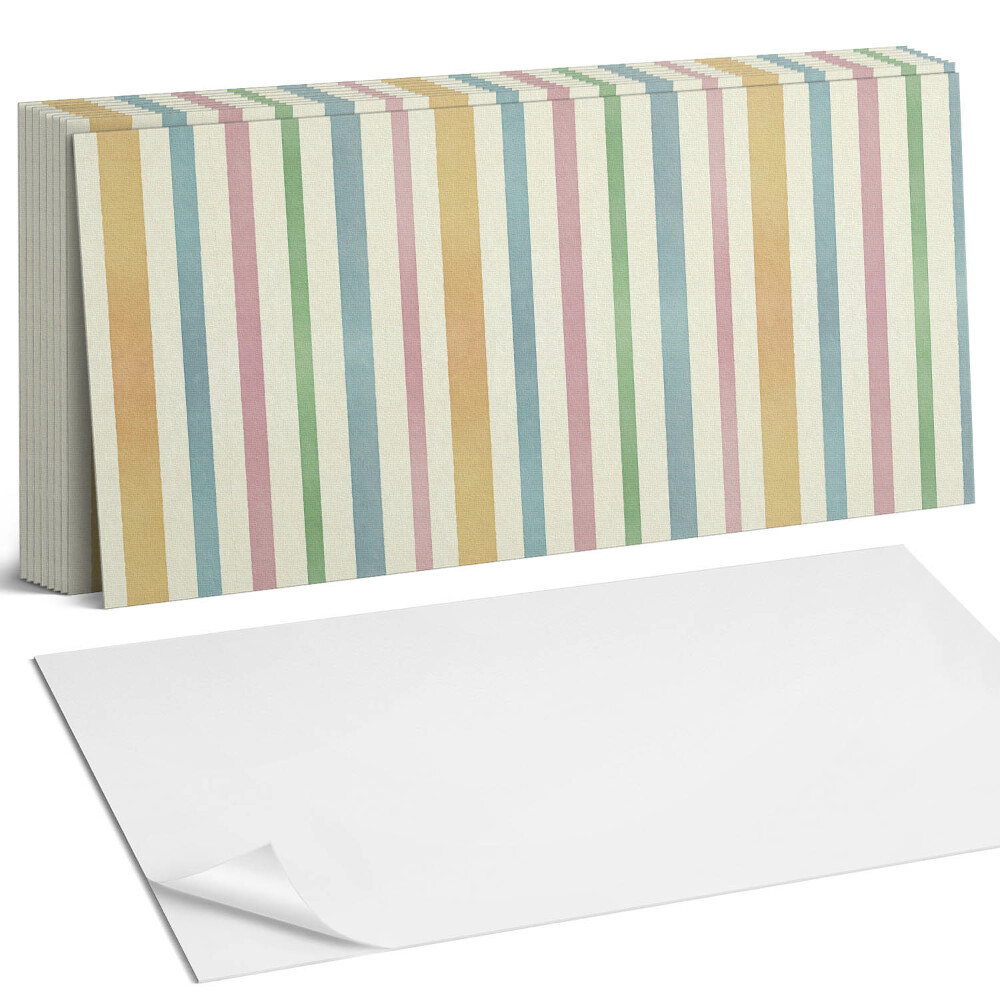 Pvc falburkolat Többszínű függőleges csíkok