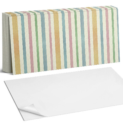 Pvc falburkolat Többszínű függőleges csíkok