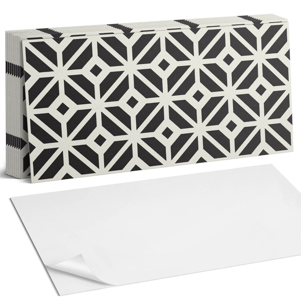 Öntapadó falburkolat Geometrikus minta rombuszokkal