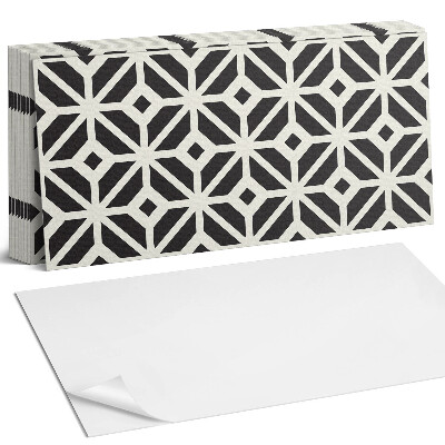 Öntapadó falburkolat Geometrikus minta rombuszokkal