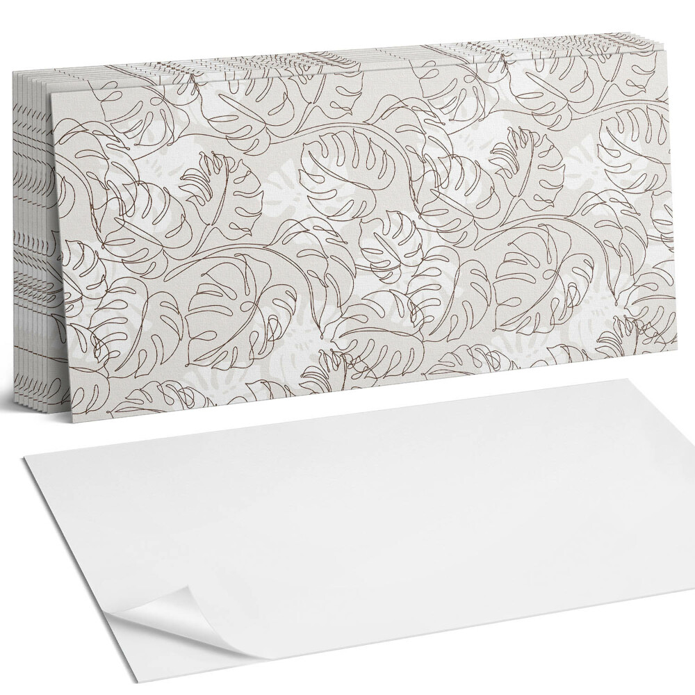 Falpanel Levélminta sorban