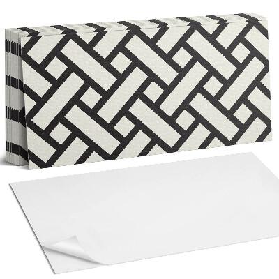 Falpanel Összefonódó geometrikus minta