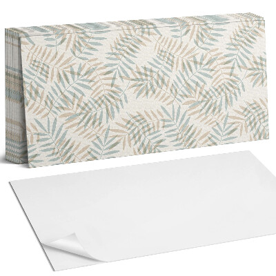 Öntapadó falburkolat Levelek finom mintázatban