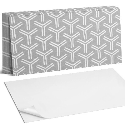 Dekorpanel falra Geometrikus nyílminta