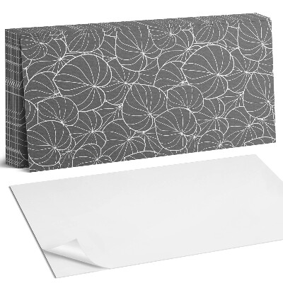 Pvc falburkolat Levelek finom mintázatban