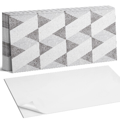 Öntapadó falburkolat Geometria kontrasztokban