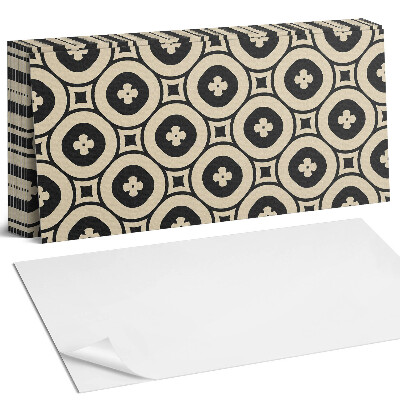 Dekorpanel falra Geometrikus minta négyzetekkel