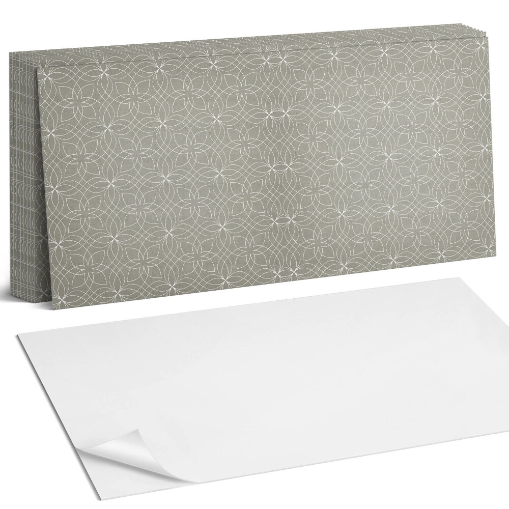 Dekorpanel falra Geometrikus virágminta