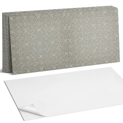 Dekorpanel falra Geometrikus virágminta