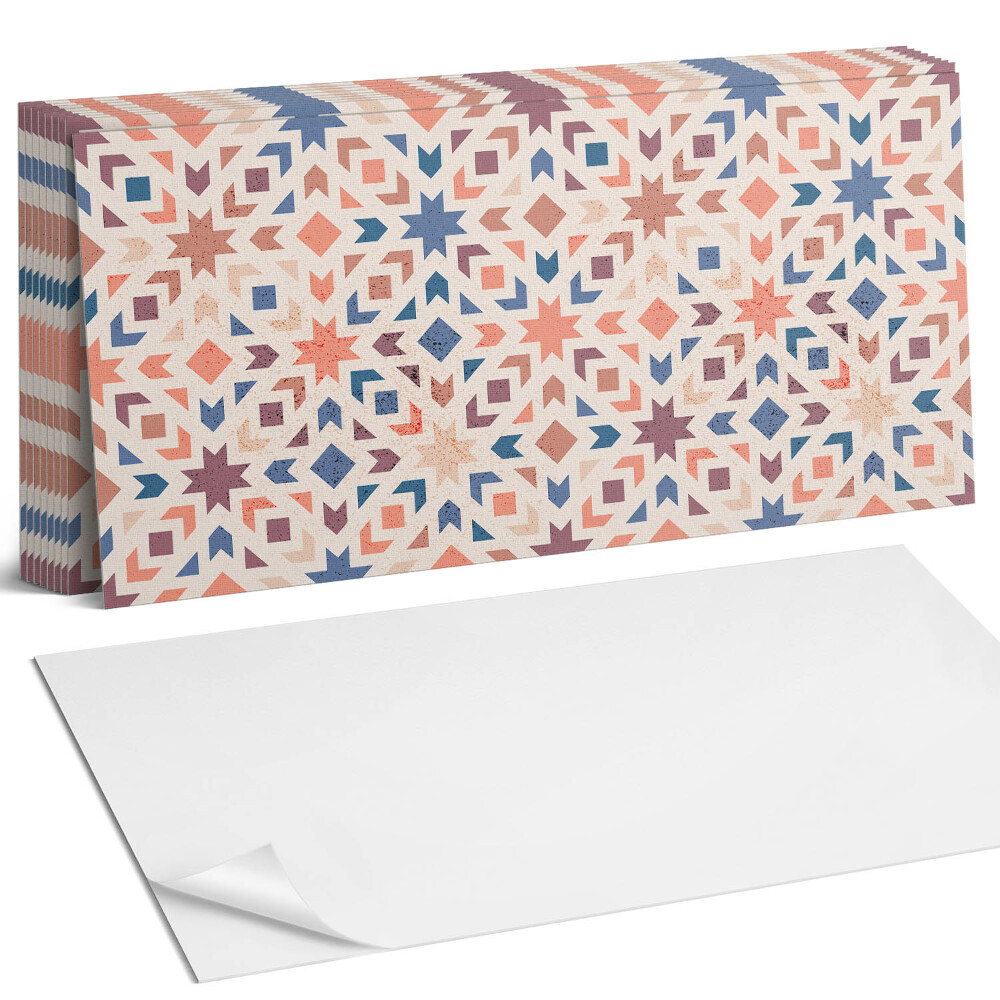 Öntapadó falburkolat Geometriai minták harmóniában