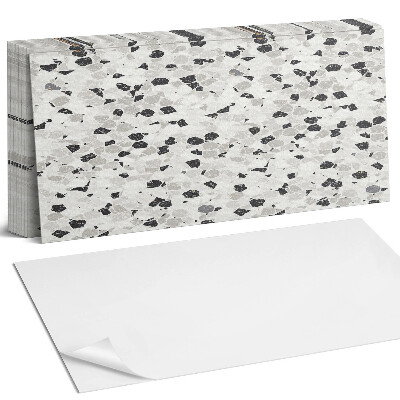 Öntapadó falburkolat Terrakotta minta kövekkel