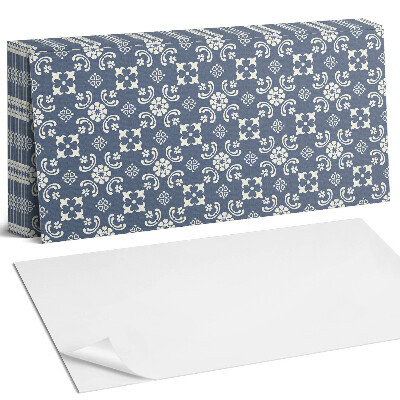 Pvc falburkolat Virágminta a háttérben