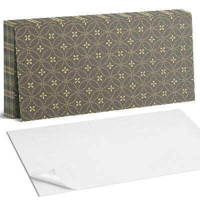 Falpanel Minta finom virágokkal