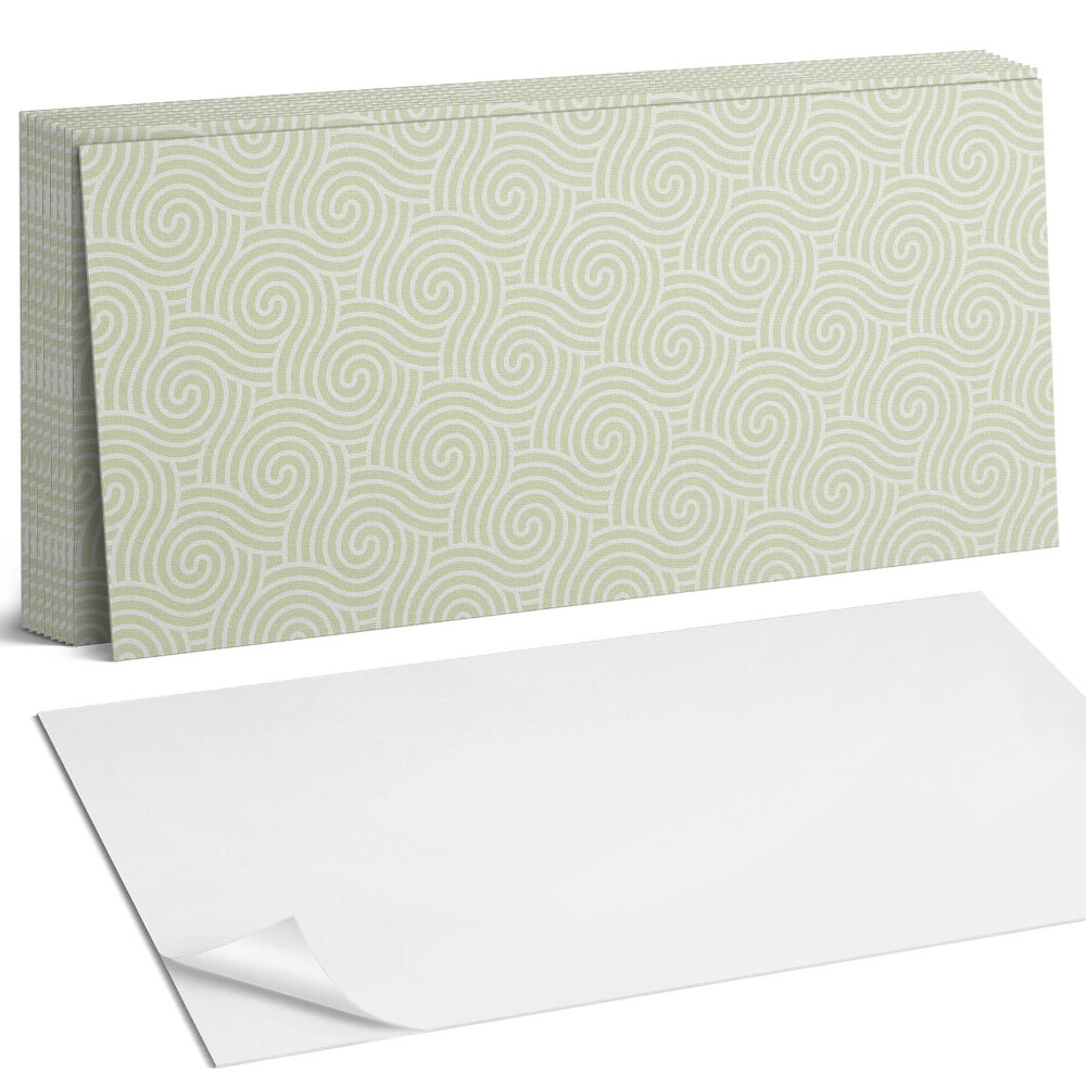 Falpanel Hullámok spirális mintázatban