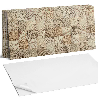 Öntapadó falburkolat Fa deszka minta