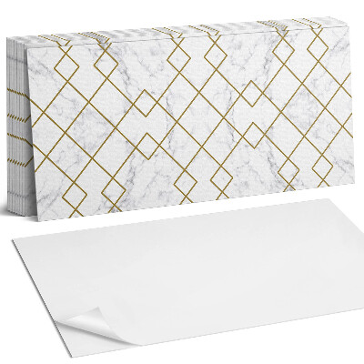 Falpanel Geometriai minták a háttérben