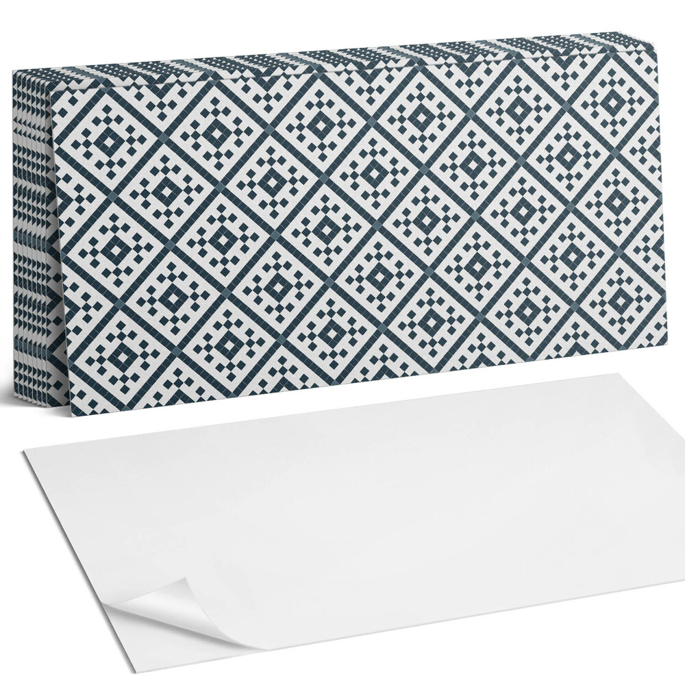 Öntapadó falburkolat Geometrikus gyémántminta