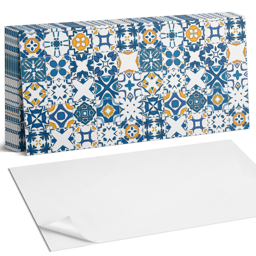 Falpanel Mozaikminták az elrendezésben