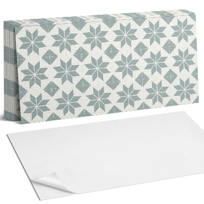 Pvc falburkolat Geometrikus virágminták