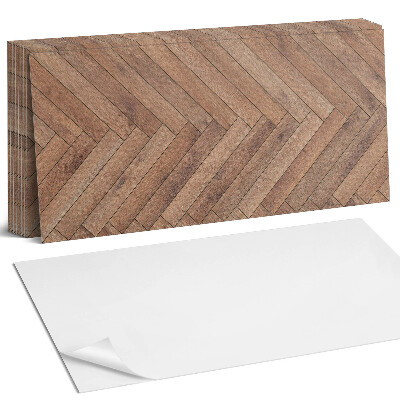 Öntapadó falburkolat Halszálkás deszkaminta