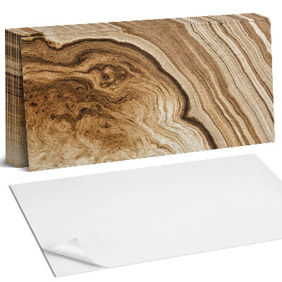 Pvc falburkolat Természetes fa minták