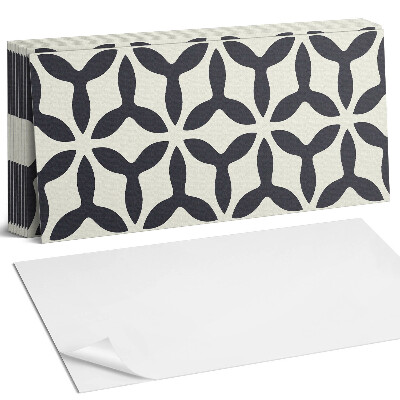 Dekorpanel falra Stílusos minta uszonyokkal