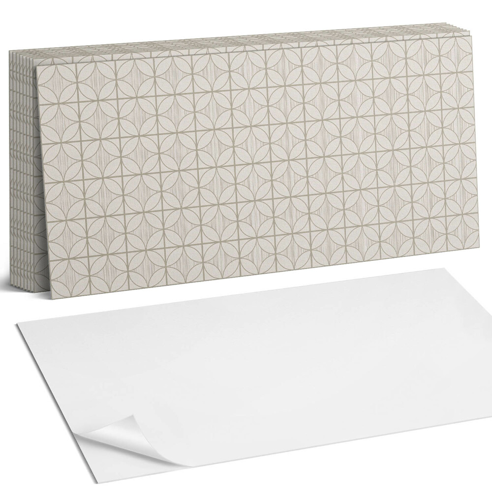 Falpanel Geometrikus minta körökkel