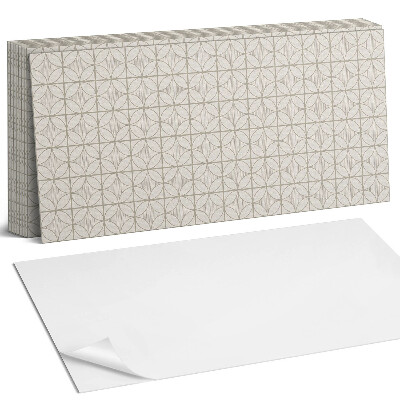 Falpanel Geometrikus minta körökkel