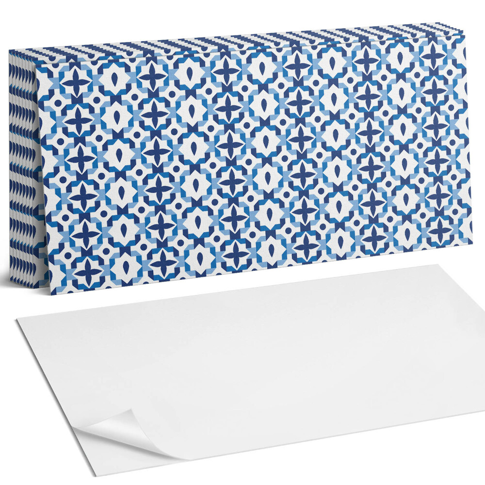 Pvc falburkolat Geometrikus virágmintás