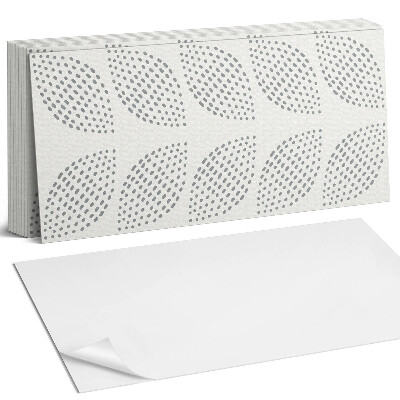 Öntapadó falburkolat Levélminta pöttyökkel