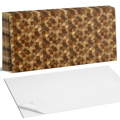 Dekorpanel falra Geometrikus fa minta