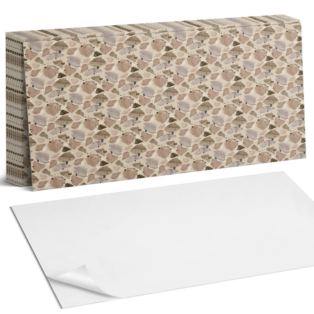 Öntapadó falburkolat Absztrakt geometrikus minta