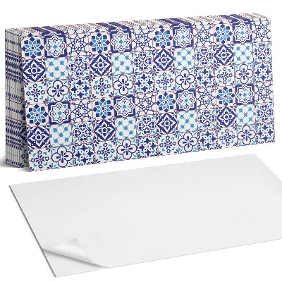 Öntapadó falburkolat Mozaikminta virágokkal