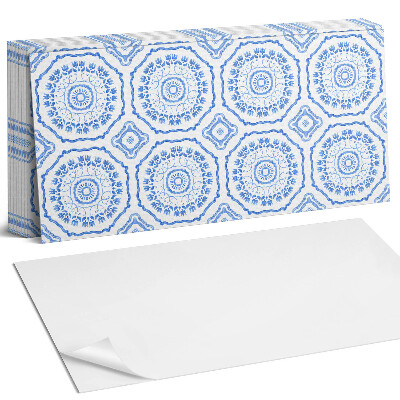 Pvc falburkolat Virágminta körökben