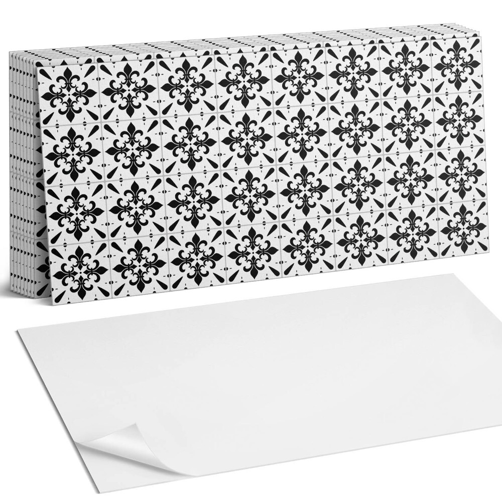 Pvc falburkolat Keresztezett virágminták