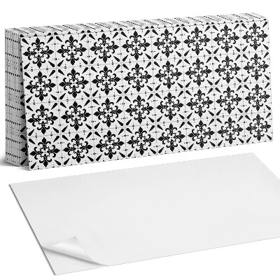 Pvc falburkolat Keresztezett virágminták