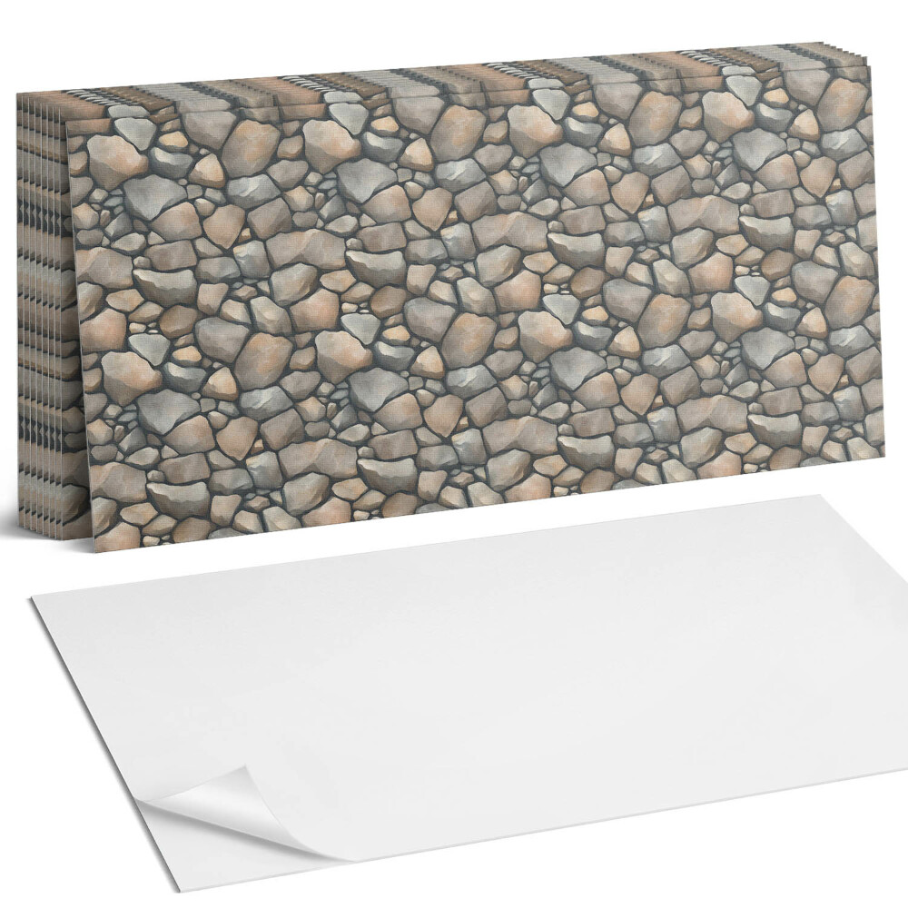 Pvc falburkolat Kavicsos textúra minta