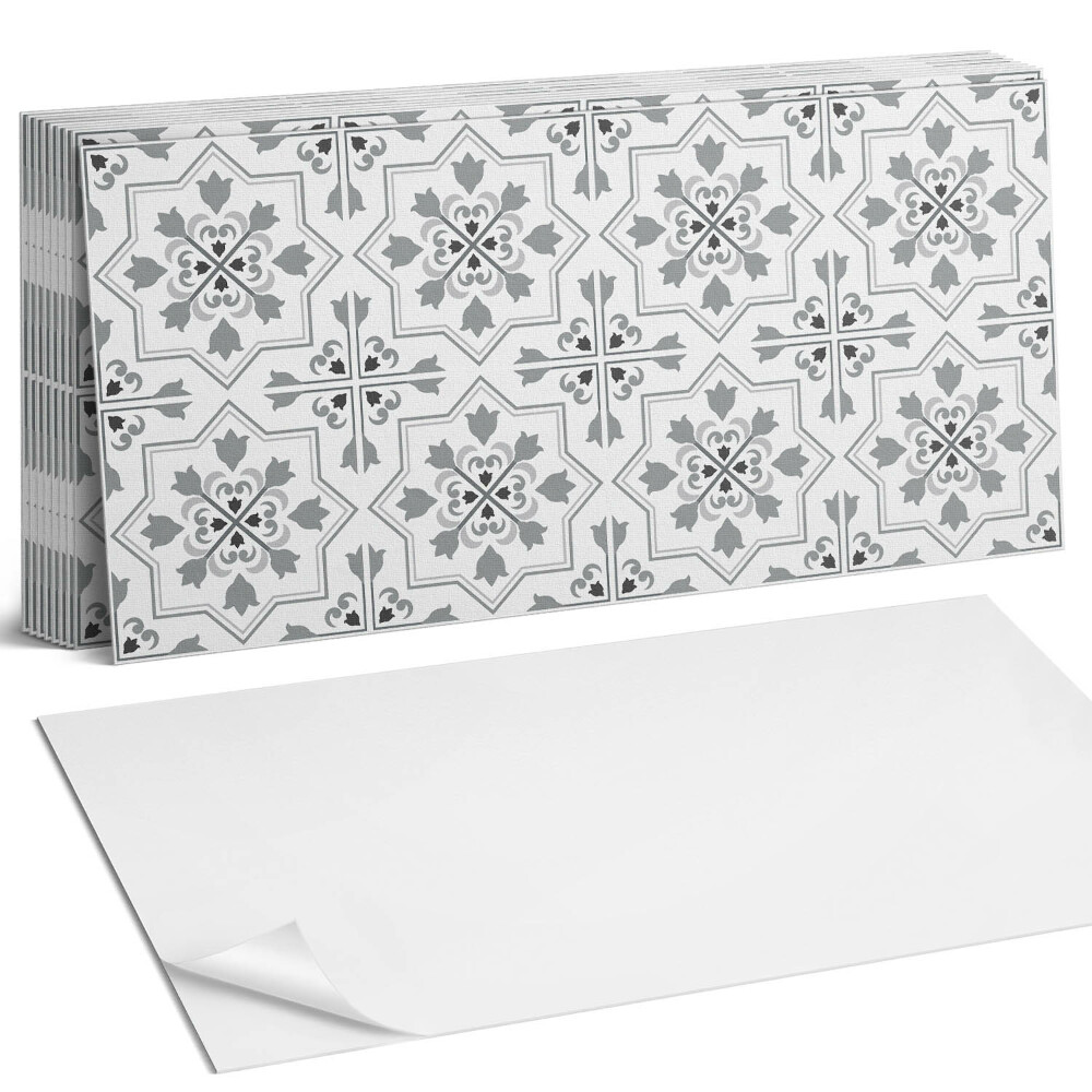 Öntapadó falburkolat Virágmotívumos minta