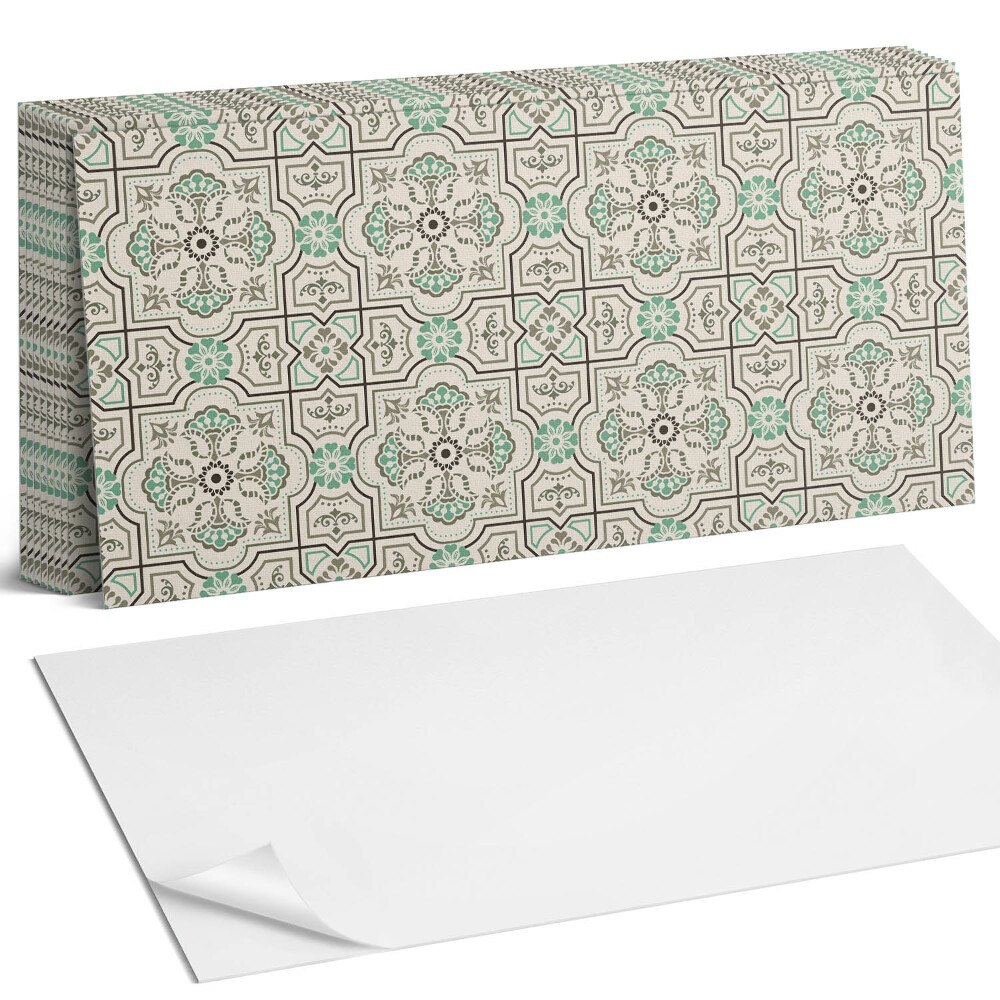 Dekorpanel falra Geometrikus motívumokkal díszített minta